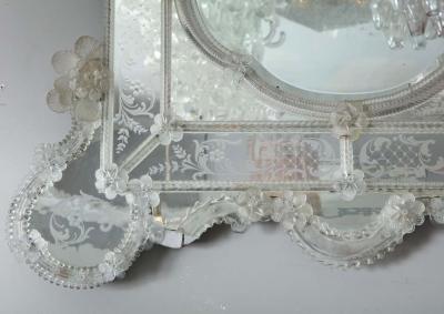 Vintage 20th Century Ornate Italian Mirror