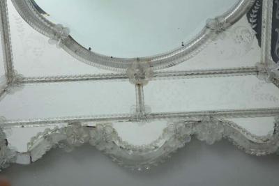Vintage 20th Century Ornate Italian Mirror