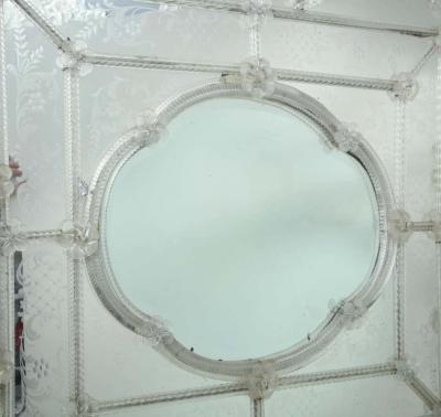 Vintage 20th Century Ornate Italian Mirror
