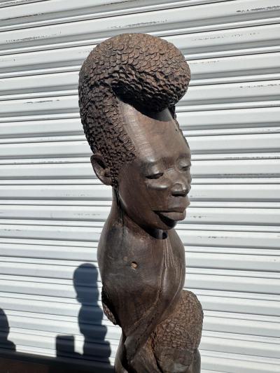 Vintage 27 Tanzanian Ironwood Family Tree Sculpture