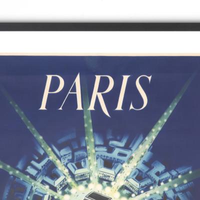 Vintage Air France Paris Arc de Triomphe Poster