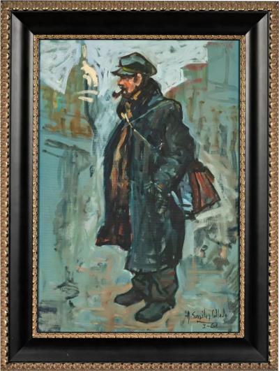 Vintage Antonio Gonzalez Collado Original Oil Painting on Canvas