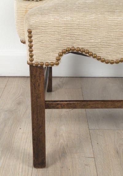 Vintage Armchair in the Georgian Style U S A circa 1970