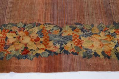 Vintage Aubusson Carpet Size Adjusted 