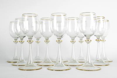 Vintage Baccarat Crystal Glassware Set