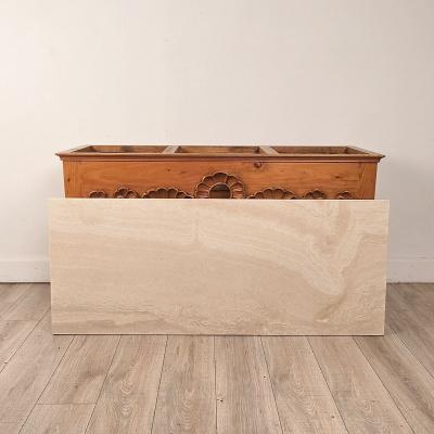 Vintage Baroque Style Pine Center Table
