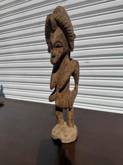 Vintage Baule Wood Fertility Sculpture