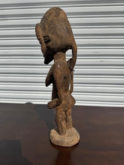 Vintage Baule Wood Fertility Sculpture