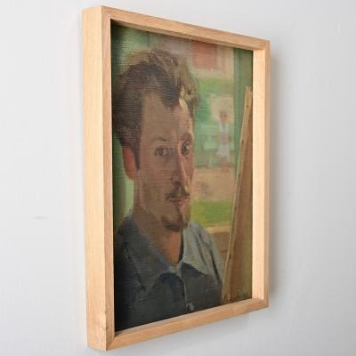 Vintage Belgian Oil on Canvas Signed Luyckx