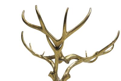 Vintage Brass Antler Table Base by Arthur Court