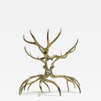 Vintage Brass Antler Table Base by Arthur Court