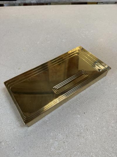 Vintage Brass Rectangular Lidded Box
