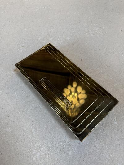 Vintage Brass Rectangular Lidded Box