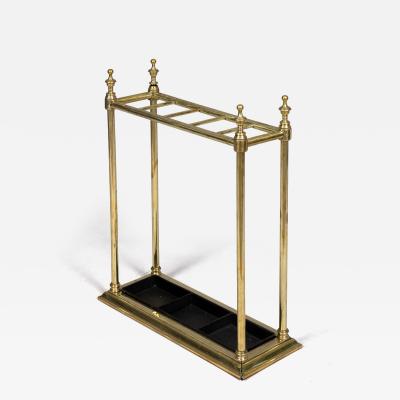 Vintage Brass Umbrella Stand