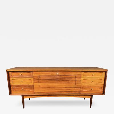 Vintage British Mid Century Modern Teak Credenza by White and Newton