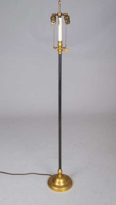 Vintage Bronze Ebonized Adjustable Floor Lamp