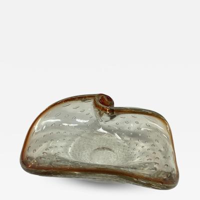 Vintage Bullicante Murano Glass Dish