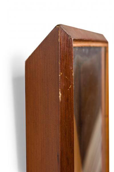 Vintage Carved Wooden Sailboat in a Shadow Box