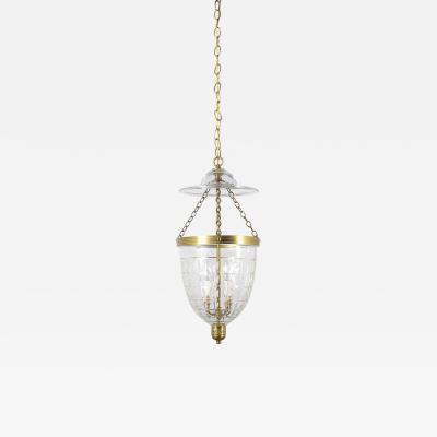 Vintage Cut Glass Pendant Chandelier