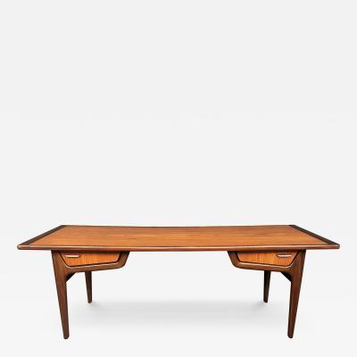 Vintage Danish Mid Century Modern Teak Coffee Table