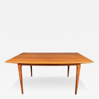 Vintage Danish Mid Century Teak Boomerang Dining Table by Alfred Christensen