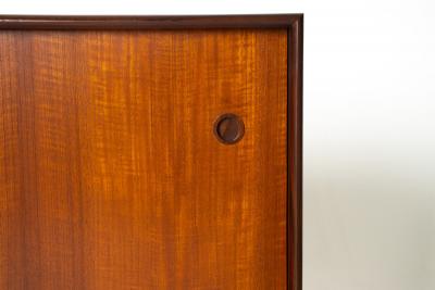 Vintage Danish Modern Teak Credenza with Afromosia Details
