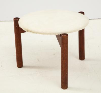 Vintage Danish Tripod Stool