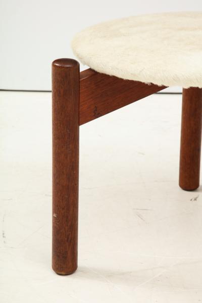 Vintage Danish Tripod Stool