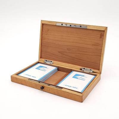 Vintage Deck of Pan Am Playing Cards in 19th Century French Card Box