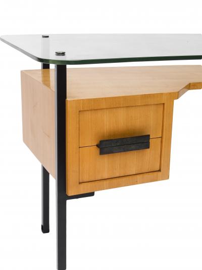 Vintage Desk Designed by Jacques Hitier for La Meridienne