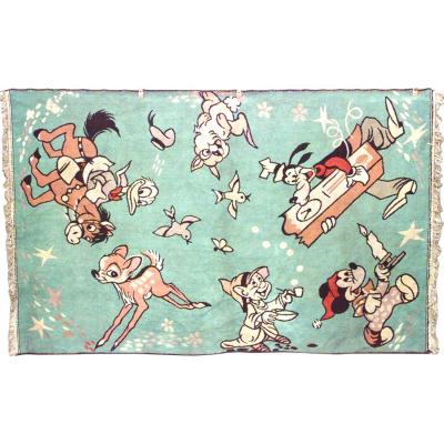 Vintage Disney Cartoon Rug