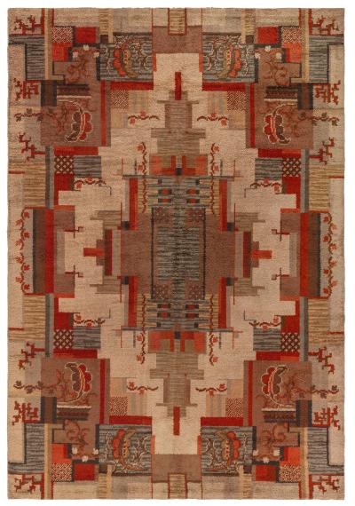 Vintage Dutch Deco Rug