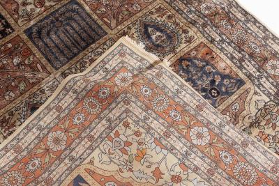 Vintage Egyptian Silk Rug