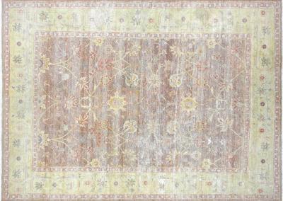 Vintage Egyptian Tabriz Rug 89 x 123 
