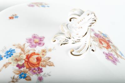 Vintage English Pair Porcelain Covered Tureen