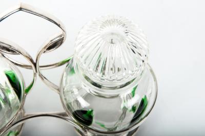 Vintage English Sheffield Table Condiment Set