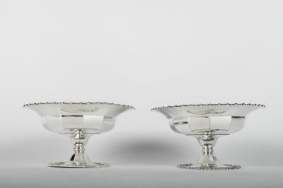 Vintage English Silver Plate Dessert Serving Pieces