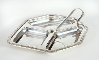 Vintage English Silver Plate Tableware Server
