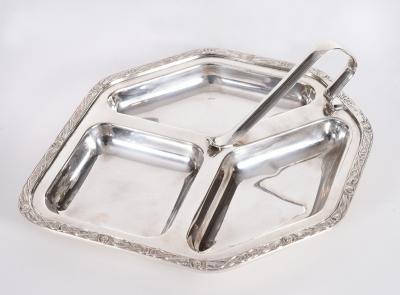 Vintage English Silver Plate Tableware Server