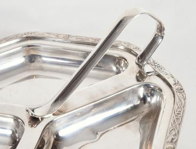 Vintage English Silver Plate Tableware Server