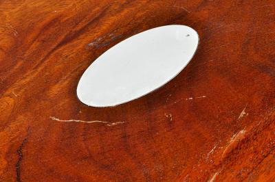 Vintage English Wood Inlay Barware Tray