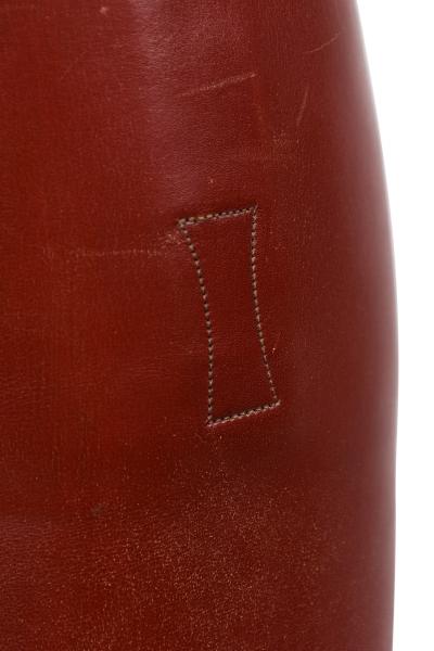 Vintage Equestrian Riding Boots with Wooden Stretcher Trees