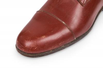 Vintage Equestrian Riding Boots with Wooden Stretcher Trees