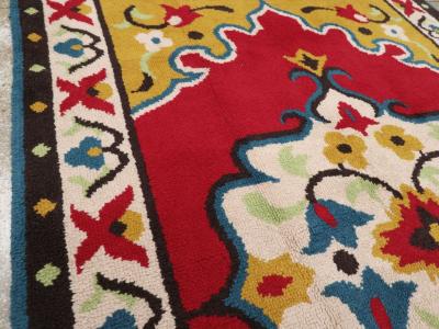Vintage European Accent Rug