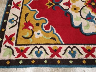 Vintage European Accent Rug