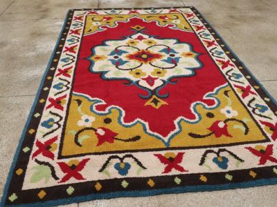 Vintage European Accent Rug