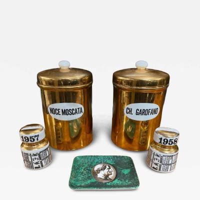 Vintage Fornasetti Grouping five pieces