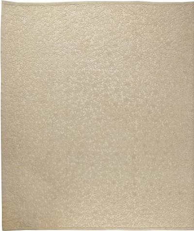 Vintage French Art Deco Cogolin Beige Rug