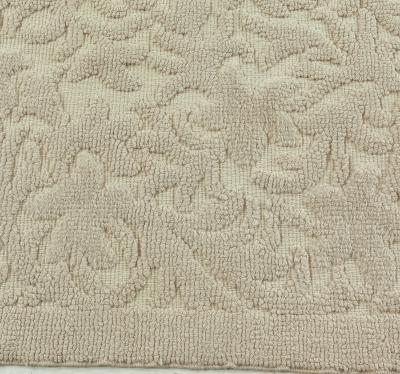 Vintage French Art Deco Cogolin Beige Rug
