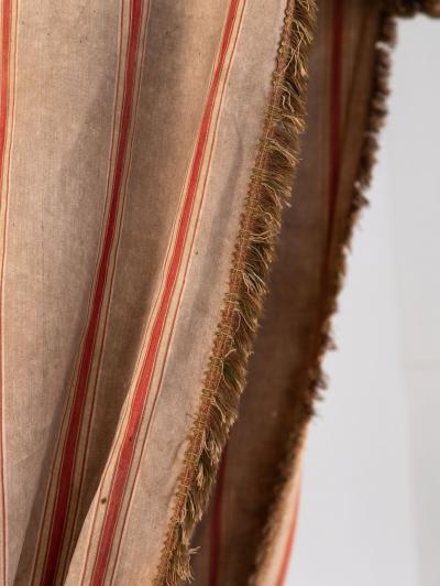 Vintage French Beach Chair with Canopy Mid 20th C 